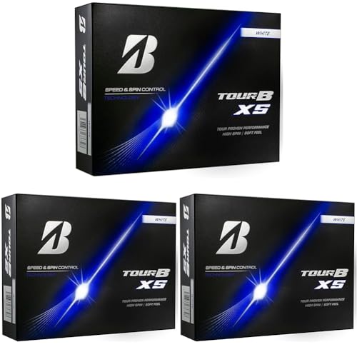 BRIDGESTONE(�u���a�X�g��)�S���t�{�[�� TOUR B XS 2026�N���f�� 12���� �z���C�g S6WXJ (× 3)