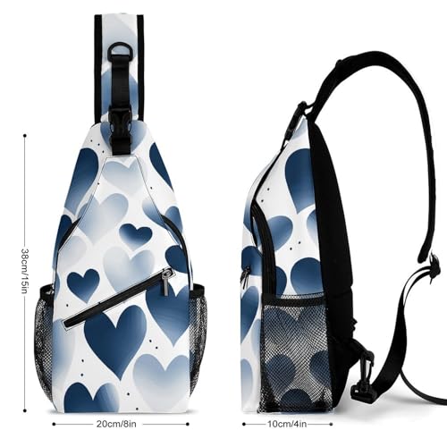 Bolso cruzado tipo sling para deporte y viaje miniatura 2