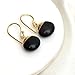 Gempires Natural Handmade Teardrop Gemstone Earrings Golden Obsidian Crystal Jewelry Hypoallergenic Gold Plated Lightweight Dangling Earrings For Women