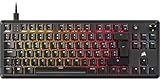 Tastiere Black Friday CORSAIR K70 CORE TKL RGB Tastiera da Gioco Meccanica Tenkeyless – Interruttori Lineari CORSAIR MLX Red v2 Pre-Lubrificati – SOCD – Smorzamento del Suono – Coprichiavi in ABS – QWERTY IT – Nero