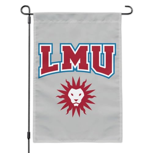 Loyola Marymount University Lions Garden Yard Flag with Pole Stand Holder