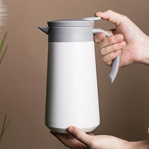 Tetera eléctrica aislada para hogar 800 ml blanca miniatura 5