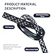 Hugwits Car Door Edge Decor Guards, 16.4ft Black Carbon Fiber Car Door Trim Strip, Auto Doors Anti-Collision Decorative Sticker, Universal for Most Cars