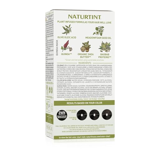 Image of Naturtint 2WN Radiant Nature Brown Black Permanent Hair Color (Pack of 1), Ammonia Free, Vegan, Cruelty Free, up to 100% Gray Coverage, Long Lasting Results (Packaging may vary)