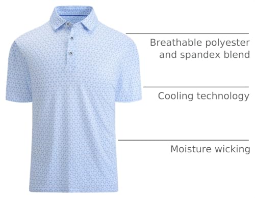 Esabel.C Golf Shirt Moisture Wicking