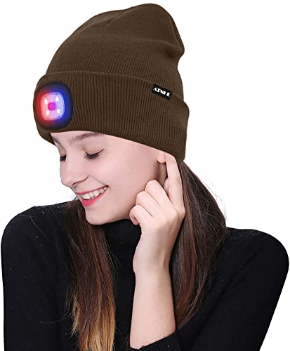ATNKE Bright LED Lighted Beanie cap Unisex
