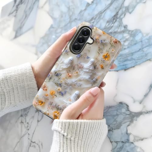 Coque Samsung A26 5G résistant aux chocs esthétique fleurie - 4