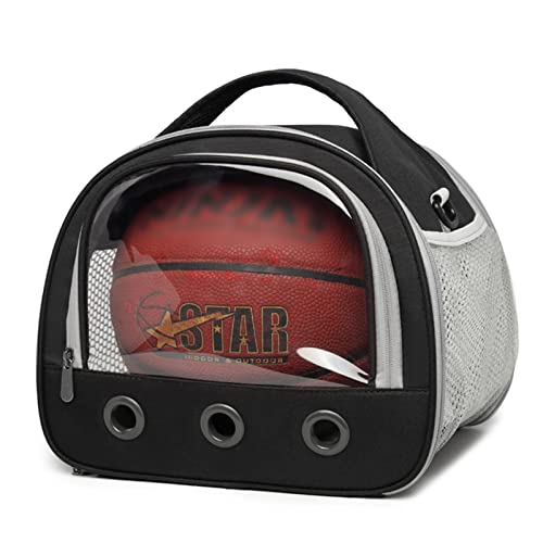 Transportbox Meerschweinchen, Kleintier Tragetasche Tragbarer Transportkäfig mit transparentem Fenster, Transportbox für Vogel Ratte Meerschweinchen Eichhörnchen