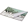 Primitives By Kathy 111939 Paper Placemat PadWinter Animals 12 Inch Multicolor