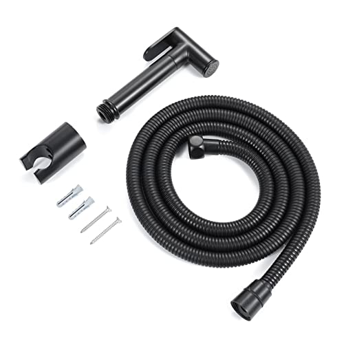 Bidet de douche noir haute pression pour hygiène intime et WC propres