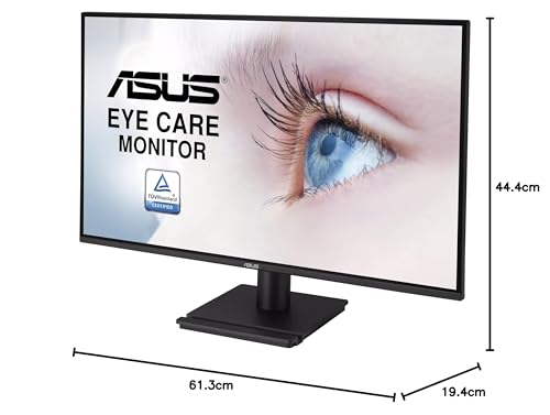 ASUS VA27AQ Moniteur LED 27 Pouces 2560 x 1440 QHD à 75 Hz