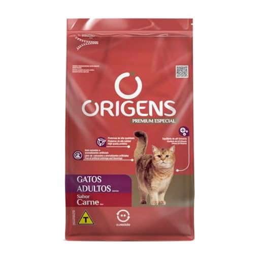 Adimax Ração Origens Para Gatos Adultos Sabor Carne - 10 1Kg