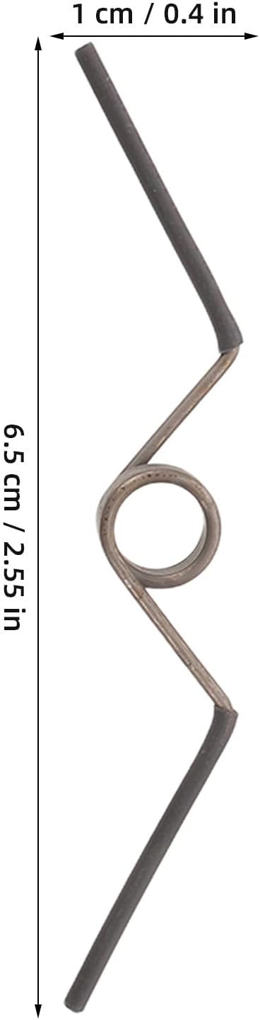TEHAUX 4pcs Self Opening Hinge Spring, Z-Shaped Spring