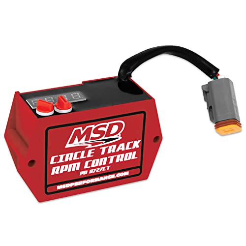 Limiteur de régime MSD 8727CT Circle Track Digital Soft Touch pour moteurs de course
