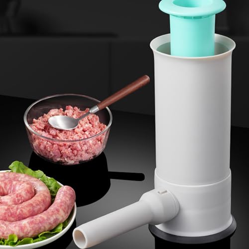 Máquina de Fazer Salsichas, Kit Manual de Ferramentas para Enchimento de Carne, Salame, Salsichas, J