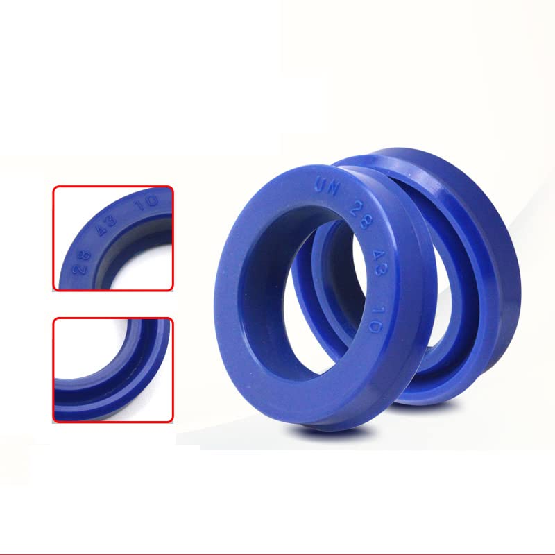 Juego De 5 Anillos De Sellado Hidráulico Tipo U/Y - Poliuretano, Medida UHS 22.4x30x5 Mm, Para Cilindros Y Ejes Hidráulicos
