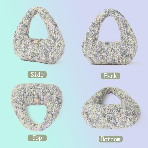 Image of Clutch Purse for Women Handmade Crochet Evening Handbags for Prom Party Wedding Bag | Handmade