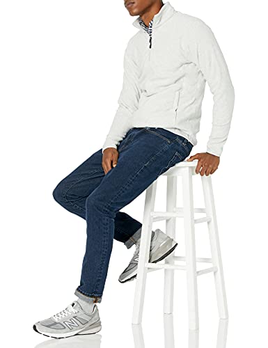 Image of Amazon Essentials Men's Quarter-Zip Fleece Pullover Jacket, Insulated for Cold Weather