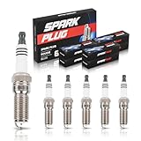 ENA Set of 6 Platinum Spark Plug Compatible with Ford Lincoln Edge F-150 Transit Continental