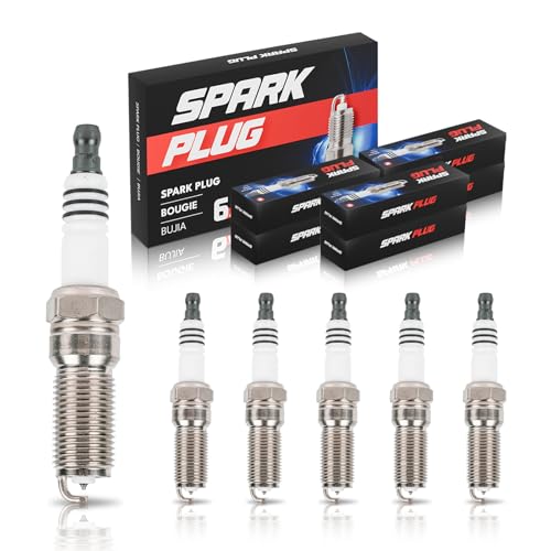 ENA Set of 6 Iridium Platinum Spark Plug Ford Lincoln Edge