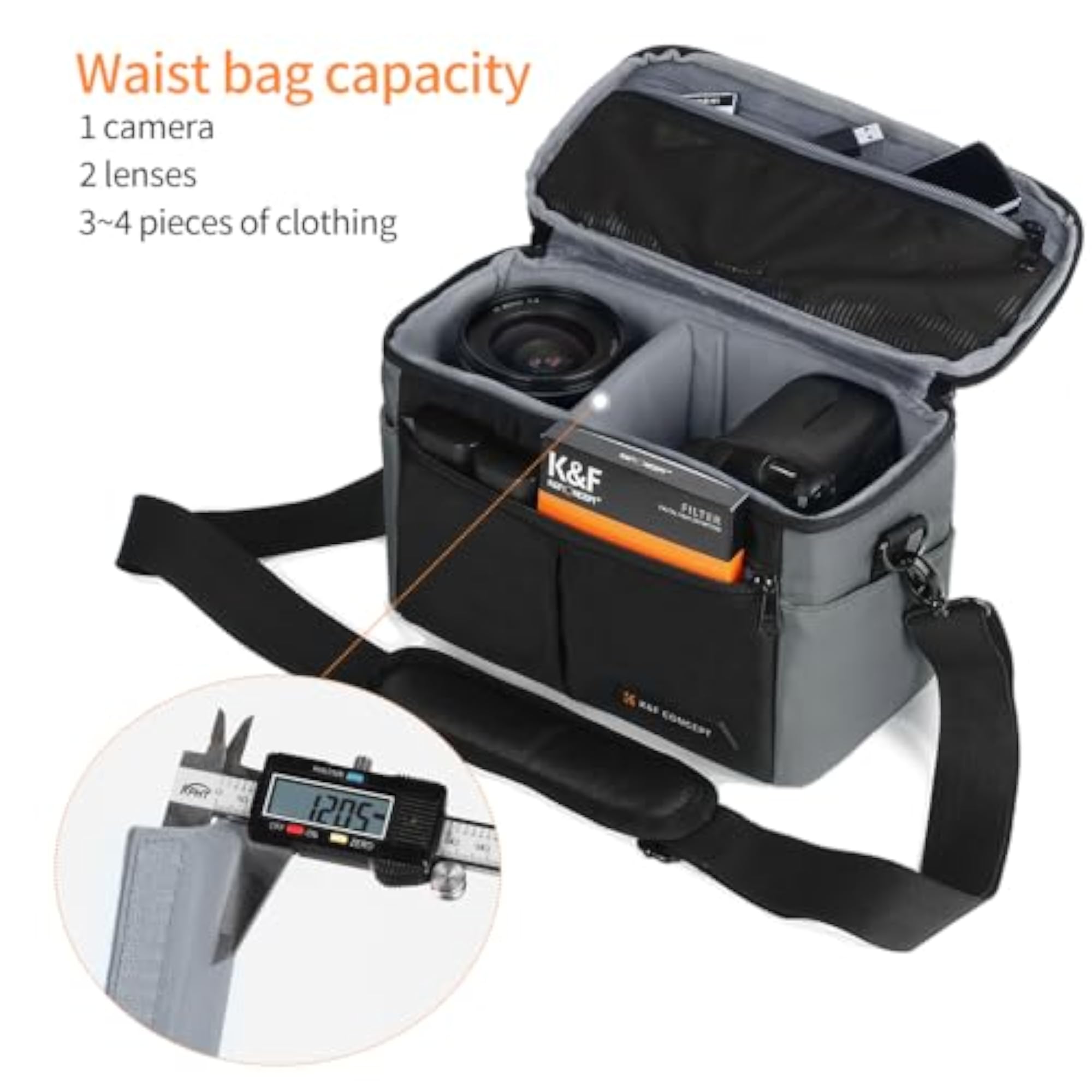 Camera Backpack, Lightweight and Durable