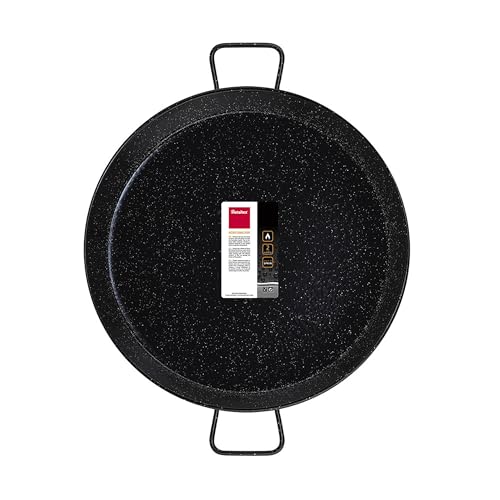 Metaltex - Paellera Acero Esmaltado 16 Raciones 55 cm