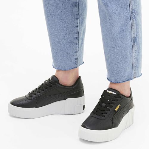 Image of PUMA Womens Cali Platform Sneakers Shoes Casual - White