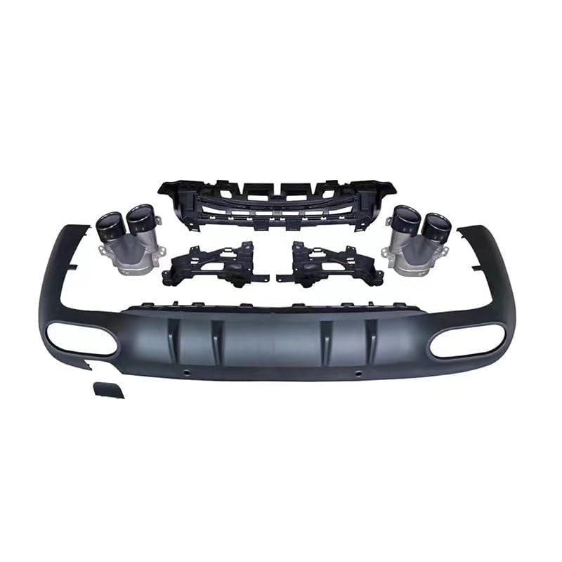 Car Rear Bumper Diffuser Splitter Spoiler for Mercedes Benz CLS W257 CLS53 AMG 2019, Rear Bumper Diffuser Lip Rear Spoiler Diffuser Car