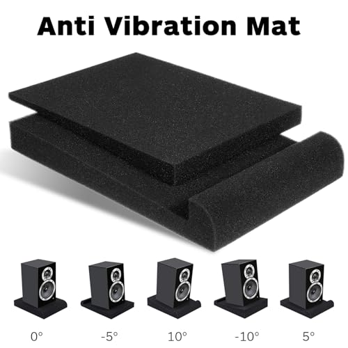 ERINGOGO 2 Piezas Paneles de Espuma Acústica Almohadillas Anti Vibración para Aislamiento Acústico Espuma de Alta Densidad para Paredes Estudio y Juegos miniatura 4