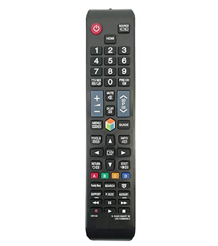 Image of LipiWorld UN146 with HDMI Function LCD Led Tv Remote Control (Suitable - Samsung Led Tv Remote Old Exactly Same Will Only Work) Compatible for Samsung Smart 3D