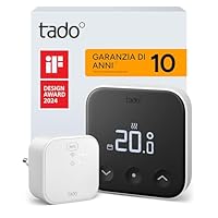 tado° termostato intelligente X – Starter Kit, termostato ambiente cablato e Bridge X, controllo...