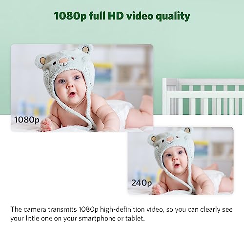 image for LeapFrog LF2911 Scout 1080p Full HD WiFi Remote Access Baby Monitor. 3