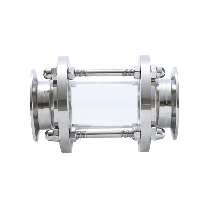Ventana de observación KF16 Tri Clamp de acero inoxidable para control visual de tuberías 7