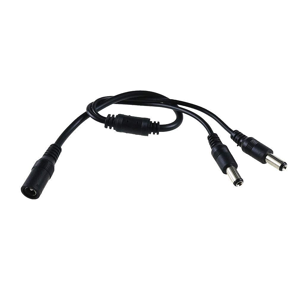 See full amazon price history chart for CSecurity DC 1 Female to 2 Male Splitter 2 Ways Plug Cable Connector 5.5mm x 2.1mm 12V DC Adapter for CCTV Security Camera LED Strip 1 Feet 30 cm,Black CSecurity DC 1 Female to 2 Male Splitter 2 Ways Plug Cable Connector 5.5mm x 2.1mm 12V DC Adapter for CCTV Security Camera LED Strip 1 Feet 30 cm,Black (B09D2NZPCW) Amazon Price History, Amazon Price Tracker