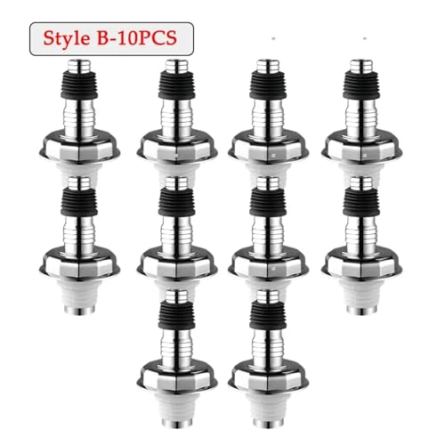 3 Way Drain Pipe for Washing Machine One-way Return Proof Drainage Strainer Stopper Insect Odor Proof Sink Sewer Joint Plug(Style B 10PCS)