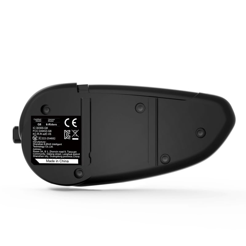 Novamente Q8 Motorcycle Bluetooth Headset, Upgraded Mesh 3.0 Intercom System with Music Sharing and IP67 Waterproof for 6 Riders Group Talking - image 9