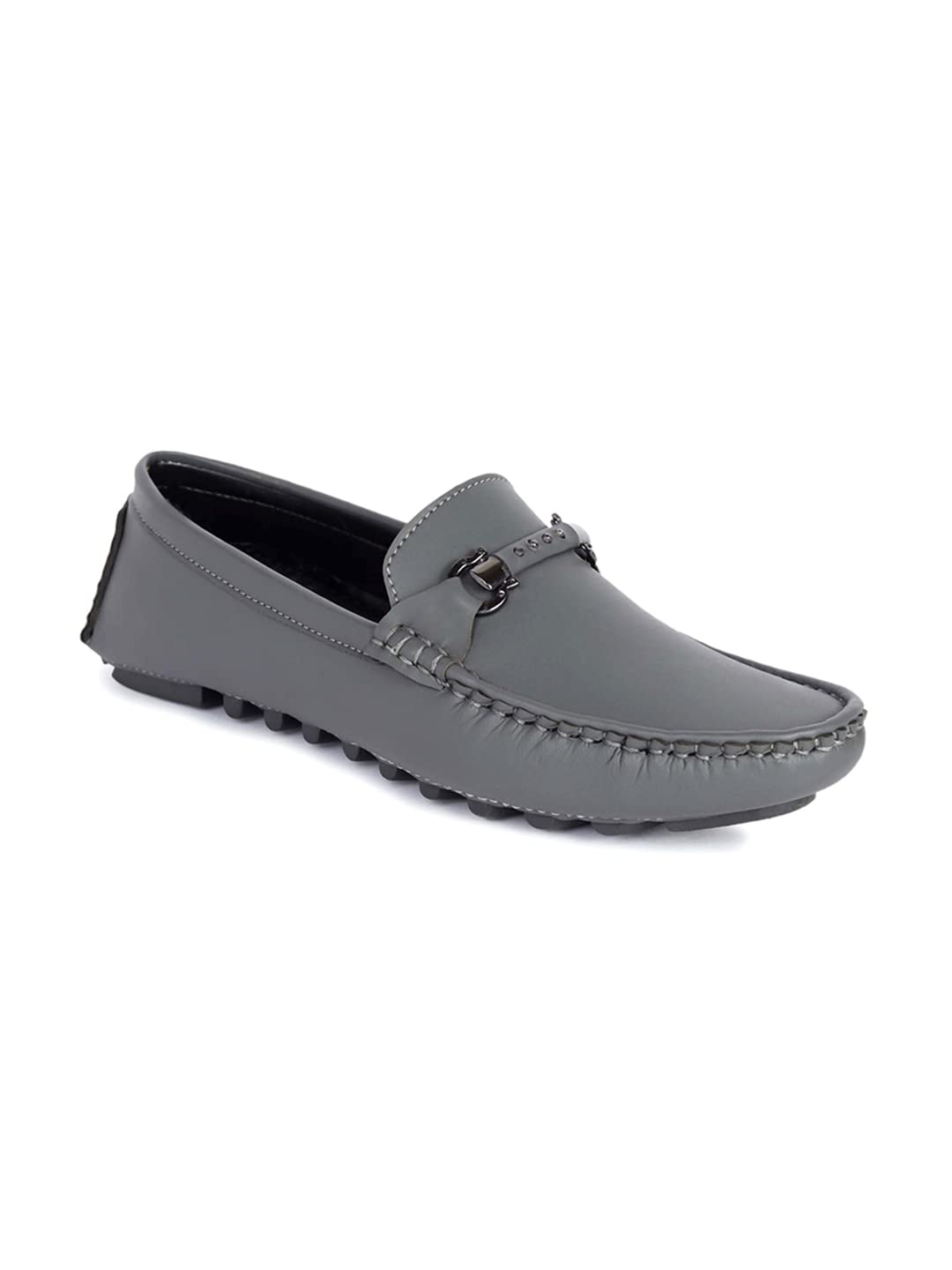 AADI Mens Grey Synthetic Leather Outdoor Casual Loafer MRJ2050_10 (B0BX93FBPY) Amazon Price History, Amazon Price Tracker