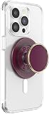 PopSockets Phone Grip for MagSafe, Magnetic Holder, Phone Stand, Burgundy - Red Wine