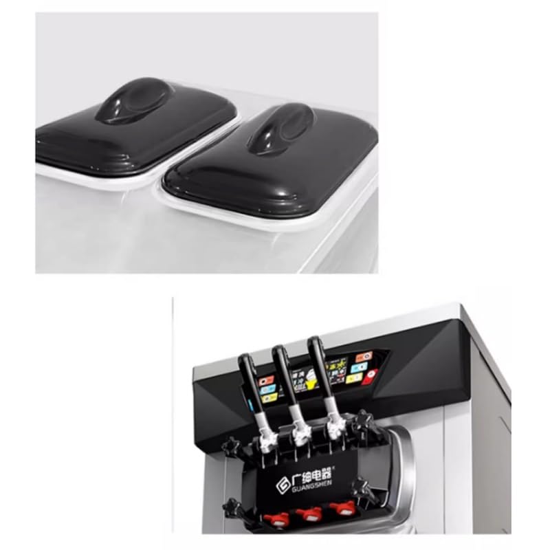 Eismaschine Eismaschine Kommerzielle vollautomatische Eismaschine Milchteeladen Eismaschine Stall Sweet Cone Machine Speiseeisbereiter – Bild 4