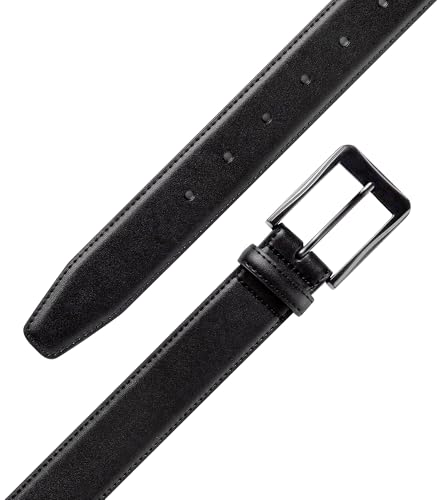 KM Legend Men's Leather Dress Belt-for Work Business and Casual2