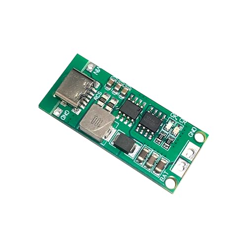 Image of ROBOWAY 10Pcs 4S 4A Polymer Lithium Ion Charger Type-C | 14.8V 18650 Battery Charging Module | USB-C Input, Boost Converter, LED Indicator, Overcharge Protection (Pack of 10)