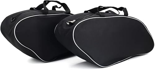 Miniatura 3 de Para Harley FLSB Softail Sport Glide FXLRST Low Rider ST Side Bolsas Bolsas Bolsa Sillín Liner Kit Travel-Packs