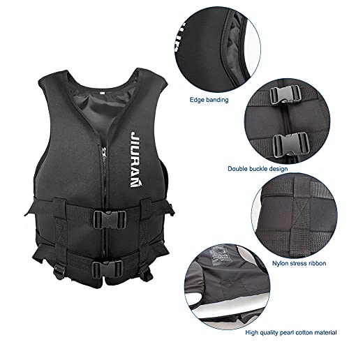 Zwemvest voor volwassenen, zwemvest voor watersport, uniseks reddingsvest, zomerzwemvest, zwemvest, zwemvest voor 20-120 kg kinderen, dames en heren - Image 6