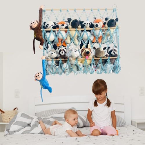Support de rangement pour jouets suspendus afin de ranger la chambre