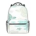 BYETWIK Schulrucksack Schultaschen Mädchen Jungen Teenager Rucksack, Wasserschildkröten bunt Schultasche Schulrucksäcke Backpack für Damen Herren Geeignet