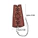 BIUDECO Cowhide Arm Guard for Archery Real Wristband Protector Forearm Sleeve for -Hand Shooters for All Ages and Skill Levels
