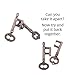 BePuzzled | Key Hanayama Metal Brainteaser Puzzle Mensa Rated Level 1, for Ages 12 and Up