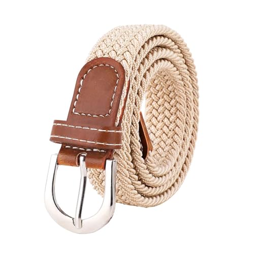 Belts for Women, Women's Elastic And Elastic Woven Belt In One Outfit, Casual And Versatile Denim Belt For Men And Women