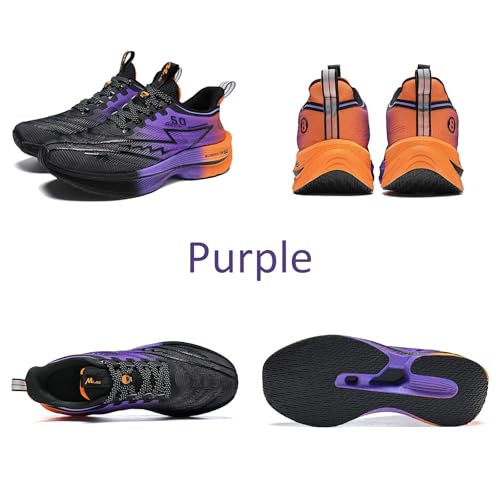 Men's Multi-Sport Outdoor Breathable Shoes Carbon Plated Board- Trail Running, Hiking, Tennis & Cross-Training Sneakers for Workouts & Casual Wear2