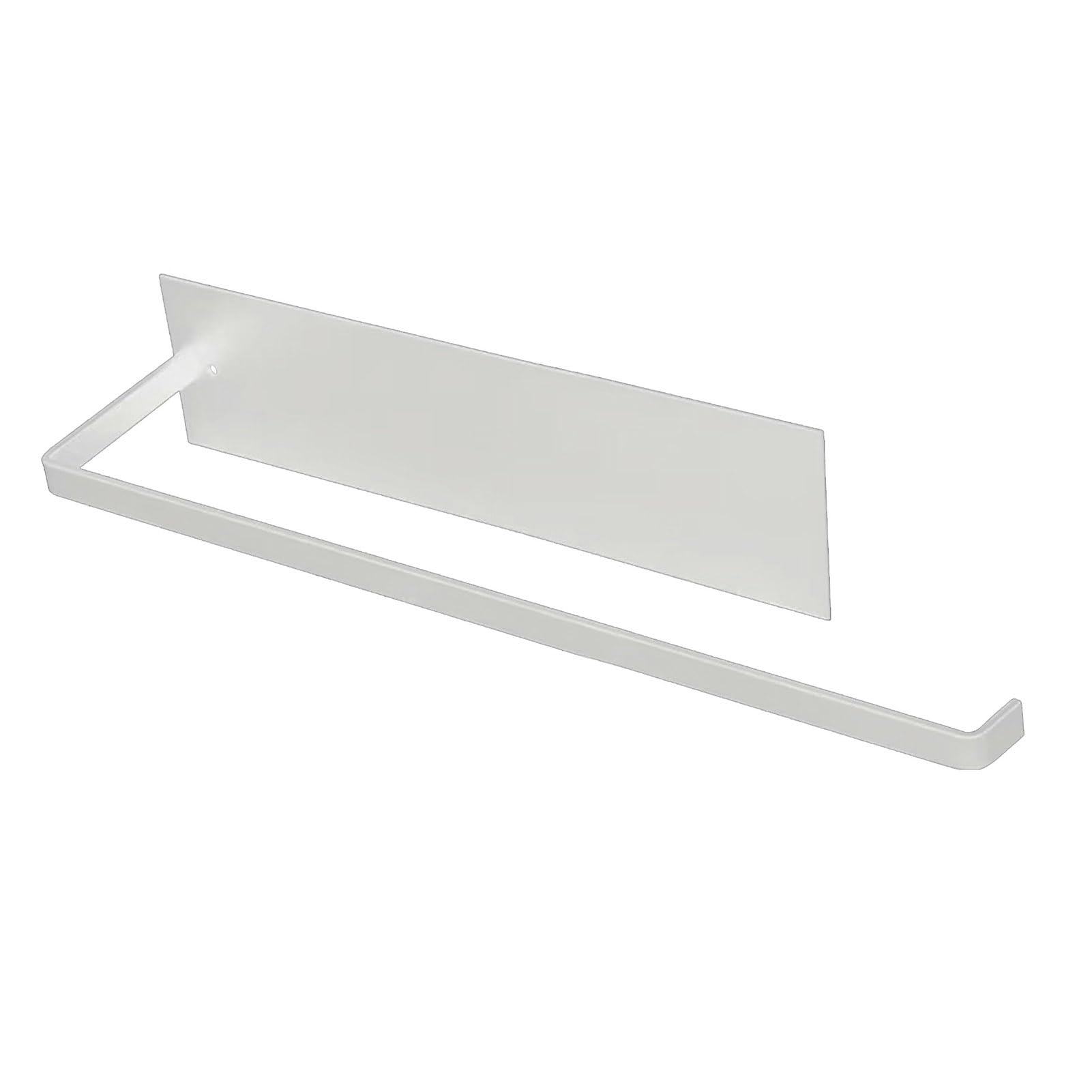 Glifora Paper Roll Holder and Towel Rack - Strong Load Bearing, Rust-Proof, Simple Installation, No Punching Storage Rack Hanging Shelf